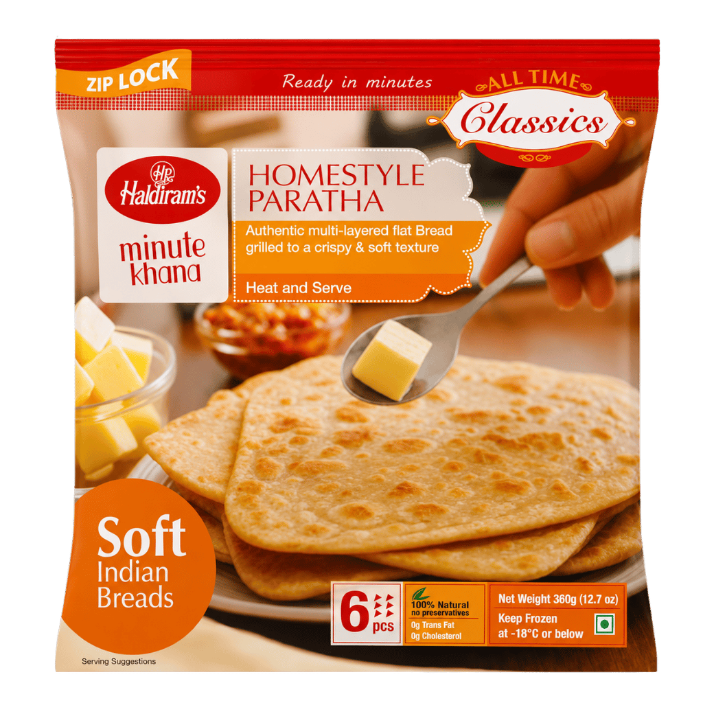 Haldiram's Multigrain Homestyle Paratha 12.7 oz buy online USA - 1